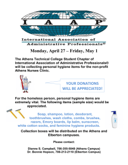 IAAP service project to support nonprofit nursing clinic