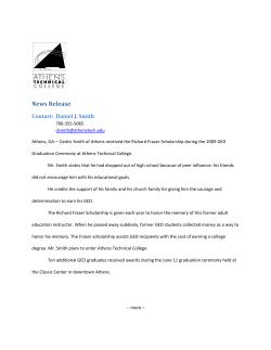 Students earn honors at GED Graduation Ceremony