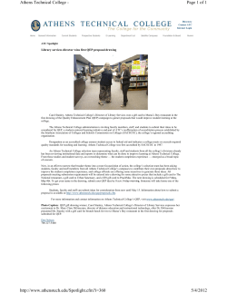 Library services director wins first QEP proposal drawing