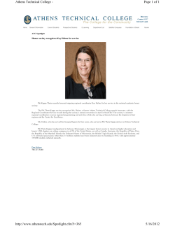 Honor society recognizes Kay Helms for service