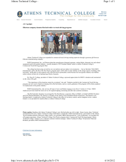 Elberton company donates flat-bed trailer to truck driving program