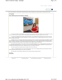 Early childhood group honors Buxton, Chisholm