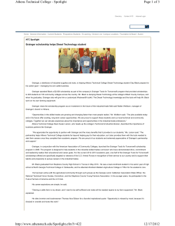 Grainger scholarship helps Diesel Technology student