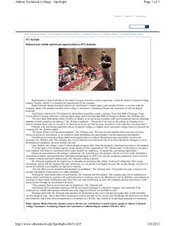 National auto retailer pitches job opportunities to ATC students