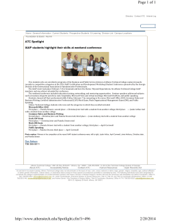 IAAP students highlight their skills at weekend conference