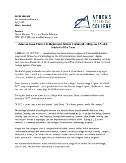 EAGLE Student and Nominees Named