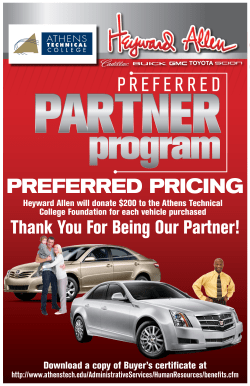 Heywood Allen Buyers Certificate