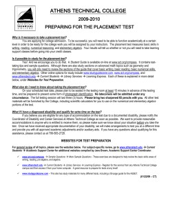 How to prepare for the COMPASS test