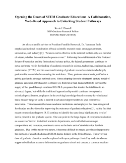 his proposal to create