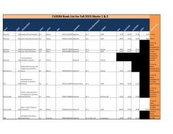 Click here for booklist