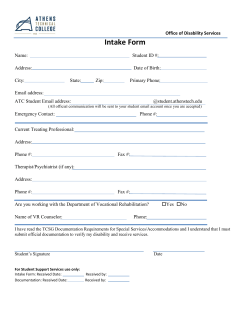 Click here for the Disability Services Application Packet