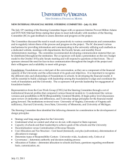 Meeting Minutes, July 13, 2011