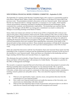 Meeting Minutes, September 21, 2011