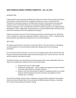 Meeting Minutes, December 19, 2012