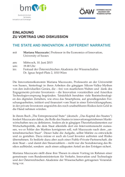 a special event organised jointly by the Austrian Ministry of Transport, Innovation and Technology and the Austrian Academy of Sciences