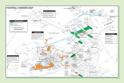Football Parking and Shuttle Map
