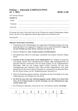 Klausur Fr hjahr 2014