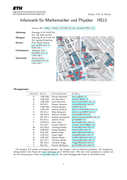 Informationsblatt