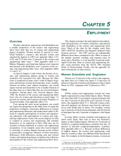 Chapter 5: Employment