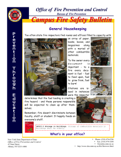 General Housekeeping