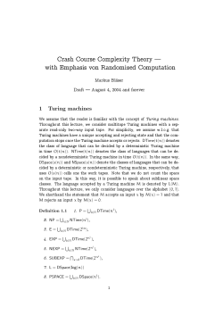Crashcourse (PDF)