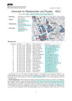 Informationsblatt
