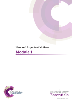 Module 1: New & Expectant Mothers Introduction and Legal Framework