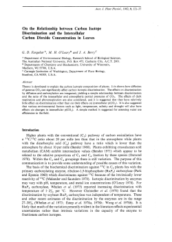 Effect of phytoplankton cell geometry on carbon isotopic fractionation