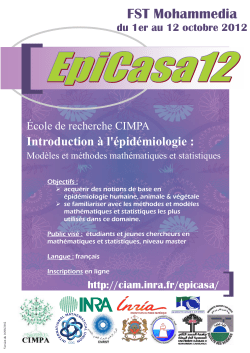 Programme d&eacute;taill&eacute;