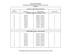 2014 (Fall 2013 and Winter 2014 Terms)