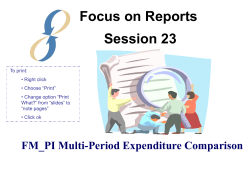 Session 23 - FM_PI Multi-Period Expenditure Comparison