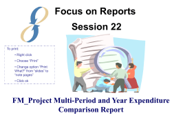 Session 22 - FM_Project Multi-Period and YTD Expenditure Comparison