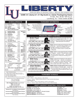 Full Tournament Notes