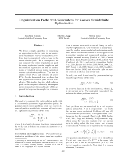 Regularization Paths with Guarantees for Convex Semidefinite Optimization
