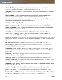 Grades 9-12 Student Book Glossary and Index