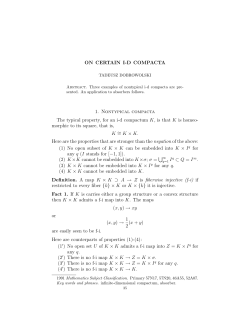 On Certain i-d Compacta