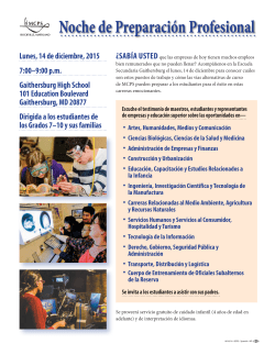 Career Readines Night spanish