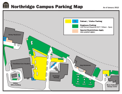 Click here to view the Northridge parking map.