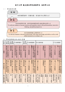 104學年度四年修課計畫表