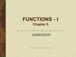 Function Animation