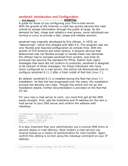 Sendmail