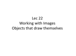 Objects that draw themselves