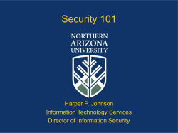 Securing your PC