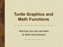 Lec Turtle Function Calls