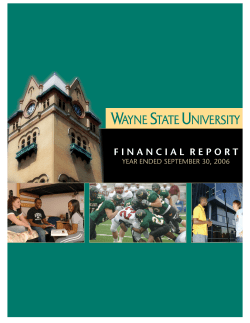 2006 Financial Report