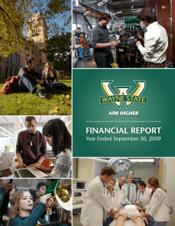 2009 Financial Report