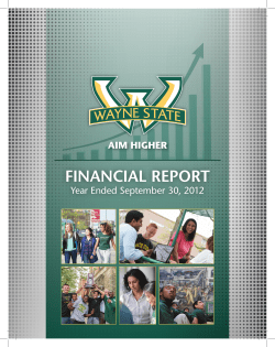 2012 Financial Report