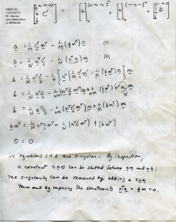 133. Matrix as row constant + vector + column vector + residual (see also 020)