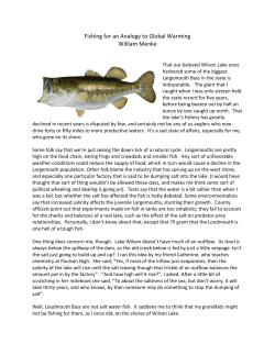 Fishing as an Analogy to Global Warming (2012)
