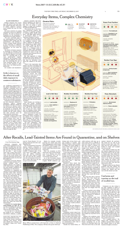 Everyday items, complex chemistry